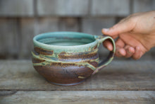 Load image into Gallery viewer, Rounded Soup Bowl with Handle