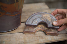 Load image into Gallery viewer, Fermentation Crock in Rust and Turquoise