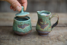 Load image into Gallery viewer, Mini Cream and Sugar Set w/ Knob