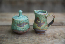 Load image into Gallery viewer, Mini Cream and Sugar Set w/ Knob