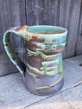 Load image into Gallery viewer, Owl mug in Turquoise
