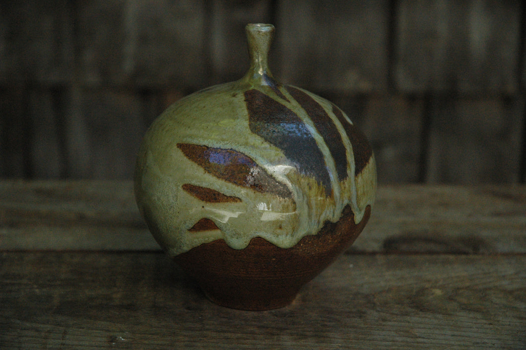 Vase, Wood Fired 5 3/4 inches tall