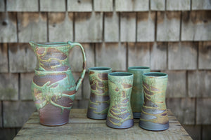 Pitcher in Turquoise