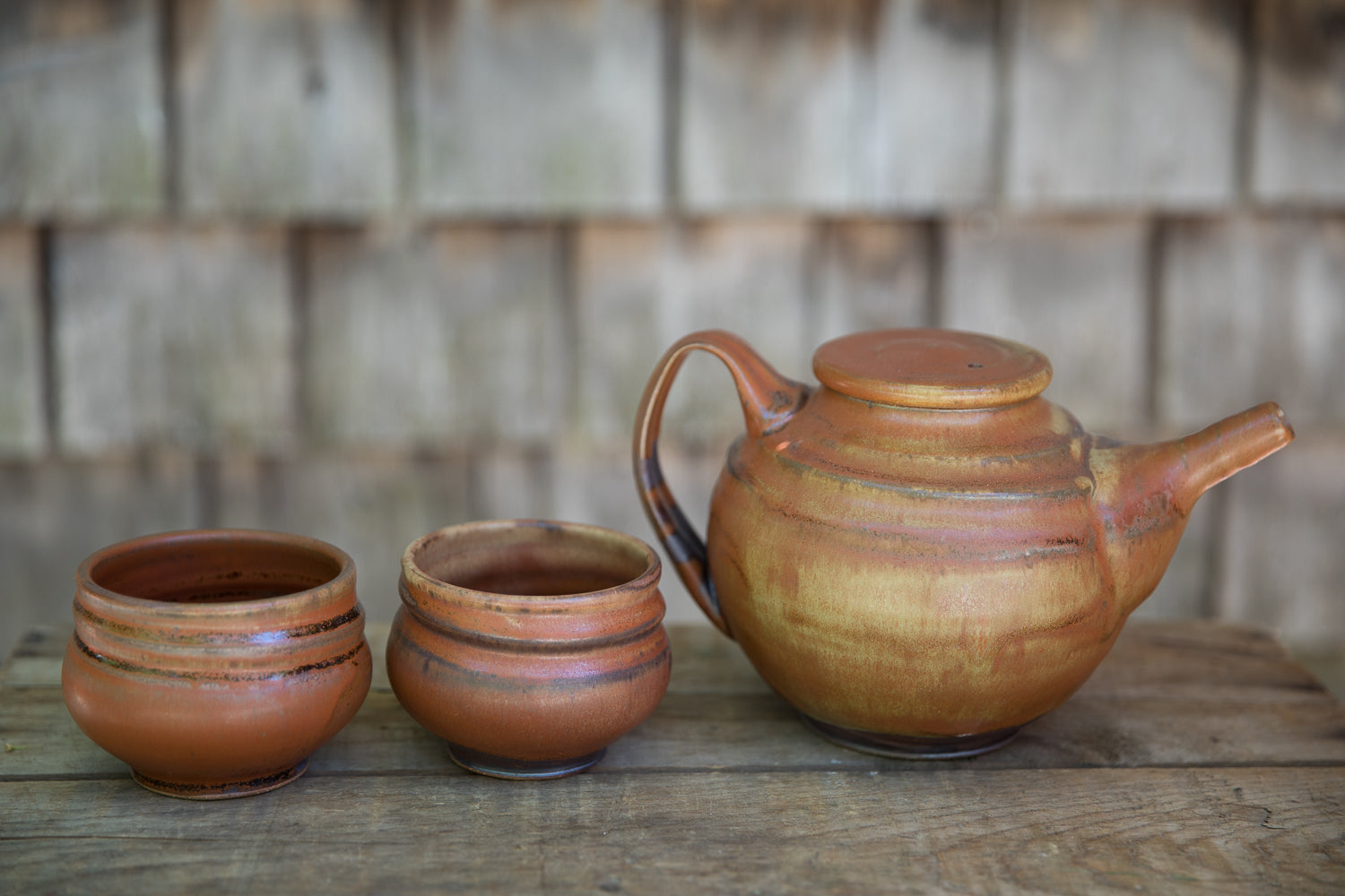Teapot in Rust – With These Hands Pottery