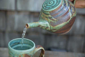 Small Teapot in Turquoise