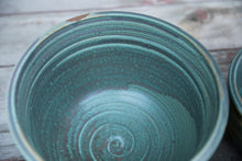 Load image into Gallery viewer, Nesting Bowl Set  in Turquoise, 3 pc.
