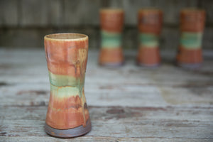 Tumbler(s) in Rust & Turquoise