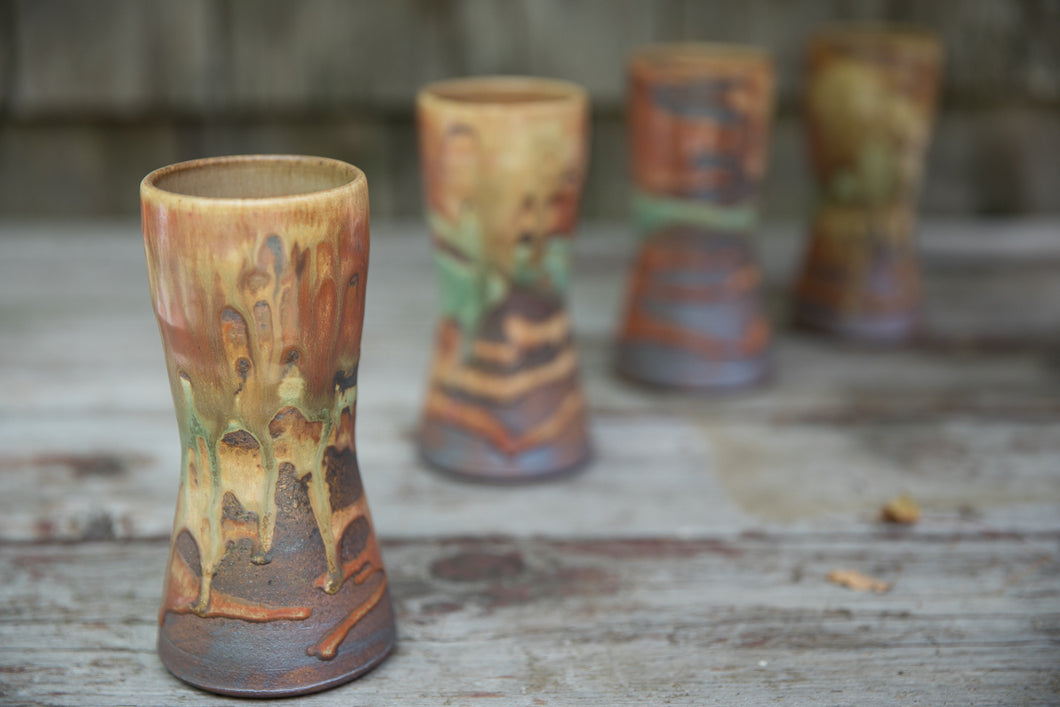 Tumbler(s) in Rust & Turquoise