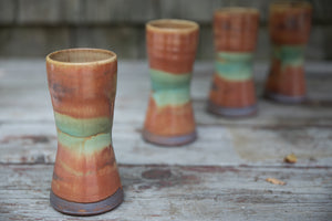 Tumbler(s) in Rust & Turquoise