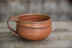 Rounded Soup Bowl with Handle